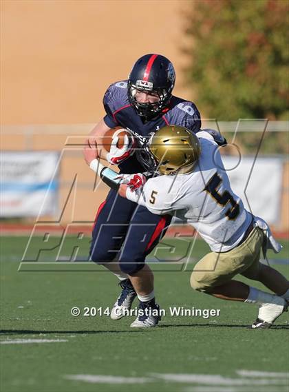 Thumbnail 3 in Skyline @ Woods Cross (UHSAA 4A Quarterfinal) photogallery.