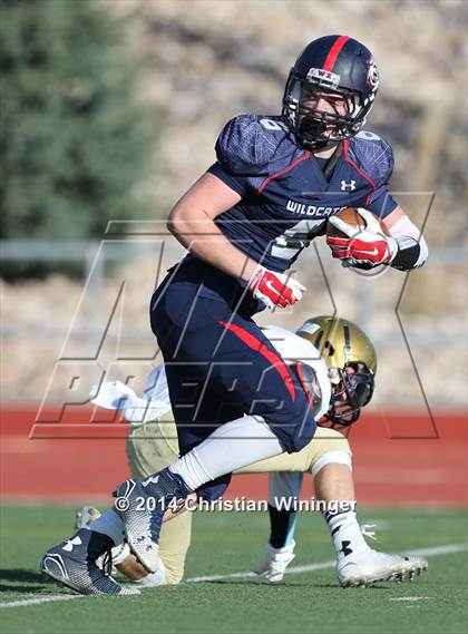 Thumbnail 3 in Skyline @ Woods Cross (UHSAA 4A Quarterfinal) photogallery.
