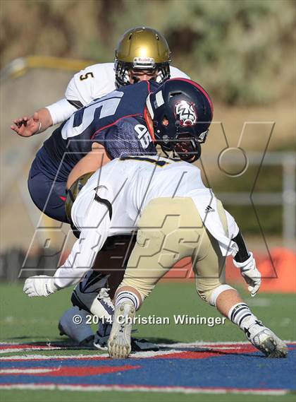 Thumbnail 2 in Skyline @ Woods Cross (UHSAA 4A Quarterfinal) photogallery.