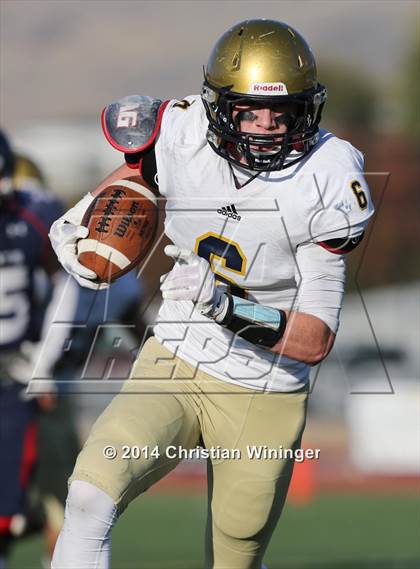 Thumbnail 3 in Skyline @ Woods Cross (UHSAA 4A Quarterfinal) photogallery.