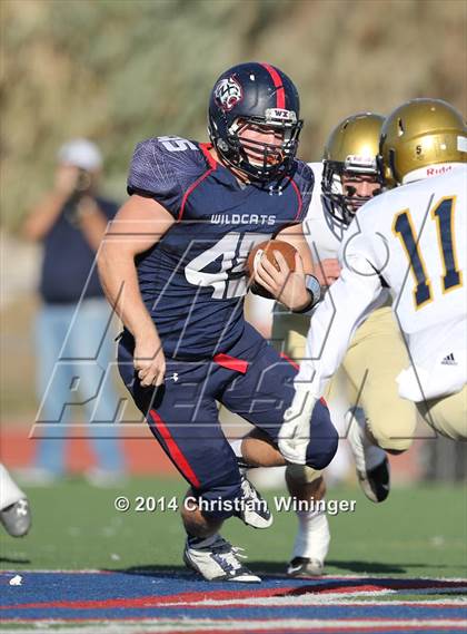 Thumbnail 2 in Skyline @ Woods Cross (UHSAA 4A Quarterfinal) photogallery.