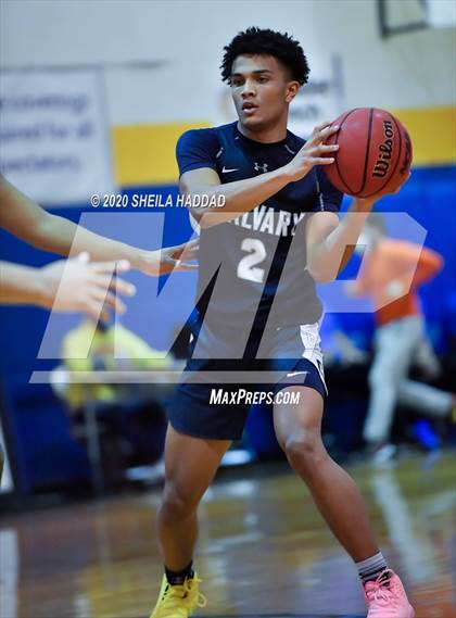 Thumbnail 2 in Calvary Christian vs. East Lake (Sunbash Prep Hoops) photogallery.