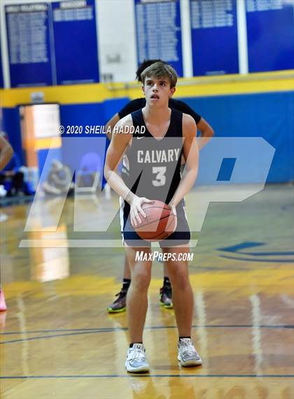 Thumbnail 1 in Calvary Christian vs. East Lake (Sunbash Prep Hoops) photogallery.