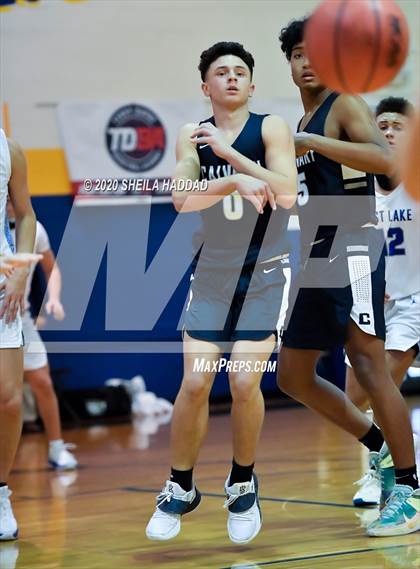 Thumbnail 2 in Calvary Christian vs. East Lake (Sunbash Prep Hoops) photogallery.