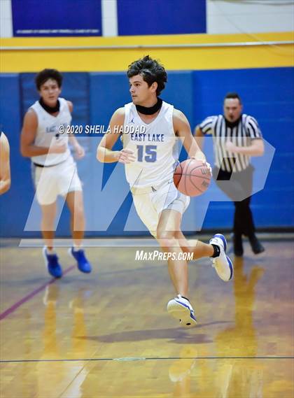 Thumbnail 3 in Calvary Christian vs. East Lake (Sunbash Prep Hoops) photogallery.