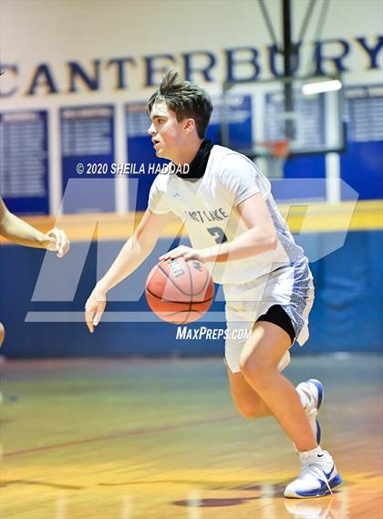 Thumbnail 3 in Calvary Christian vs. East Lake (Sunbash Prep Hoops) photogallery.