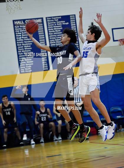 Thumbnail 2 in Calvary Christian vs. East Lake (Sunbash Prep Hoops) photogallery.