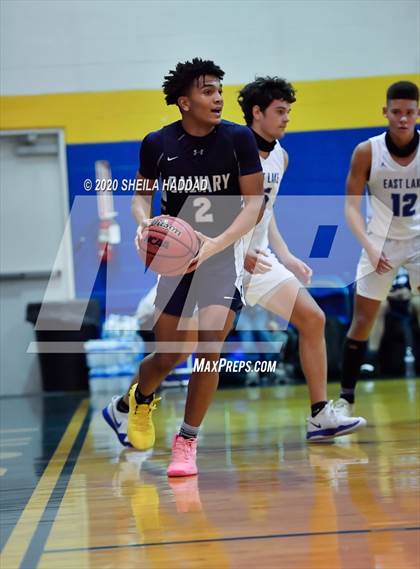 Thumbnail 3 in Calvary Christian vs. East Lake (Sunbash Prep Hoops) photogallery.