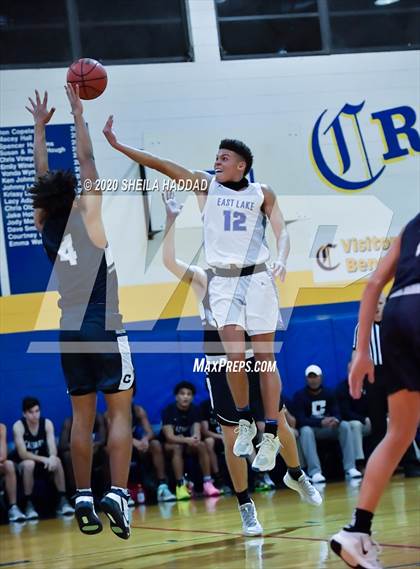 Thumbnail 3 in Calvary Christian vs. East Lake (Sunbash Prep Hoops) photogallery.