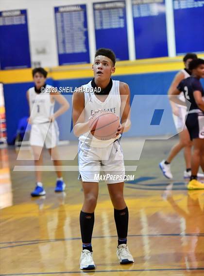 Thumbnail 3 in Calvary Christian vs. East Lake (Sunbash Prep Hoops) photogallery.