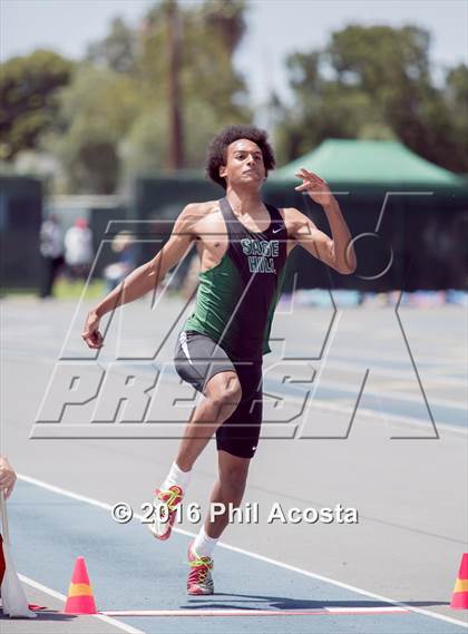 Thumbnail 1 in CIF Southern Section Track and Field Divisional Finals photogallery.