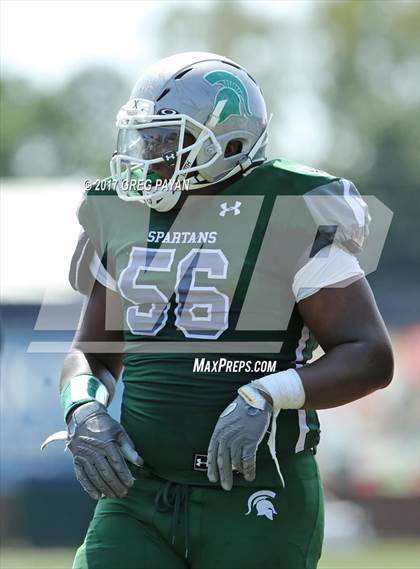 Thumbnail 1 in New Rochelle @ DePaul Catholic (Scrimmage) photogallery.