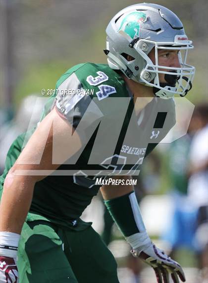 Thumbnail 2 in New Rochelle @ DePaul Catholic (Scrimmage) photogallery.