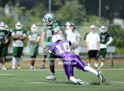 Thumbnail 2 in New Rochelle @ DePaul Catholic (Scrimmage) photogallery.