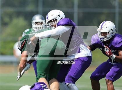 Thumbnail 3 in New Rochelle @ DePaul Catholic (Scrimmage) photogallery.