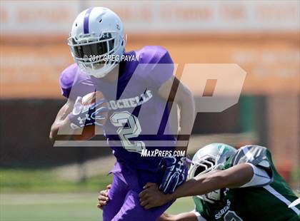 Thumbnail 2 in New Rochelle @ DePaul Catholic (Scrimmage) photogallery.