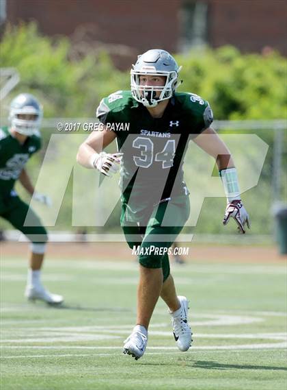 Thumbnail 3 in New Rochelle @ DePaul Catholic (Scrimmage) photogallery.
