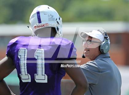 Thumbnail 2 in New Rochelle @ DePaul Catholic (Scrimmage) photogallery.