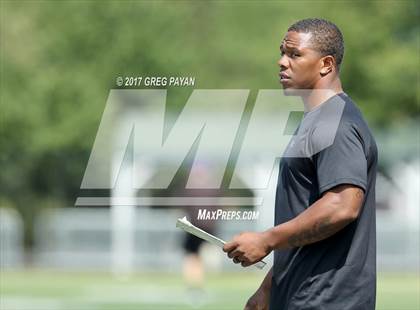 Thumbnail 3 in New Rochelle @ DePaul Catholic (Scrimmage) photogallery.