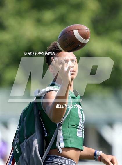 Thumbnail 1 in New Rochelle @ DePaul Catholic (Scrimmage) photogallery.