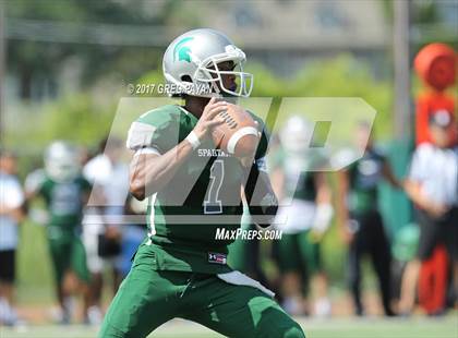 Thumbnail 3 in New Rochelle @ DePaul Catholic (Scrimmage) photogallery.