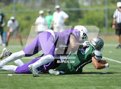 Thumbnail 3 in New Rochelle @ DePaul Catholic (Scrimmage) photogallery.