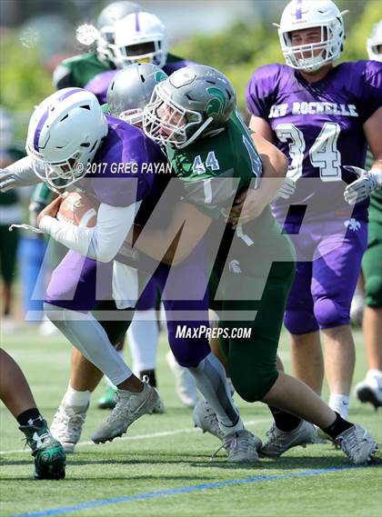 Thumbnail 3 in New Rochelle @ DePaul Catholic (Scrimmage) photogallery.