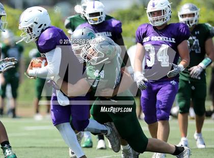 Thumbnail 2 in New Rochelle @ DePaul Catholic (Scrimmage) photogallery.