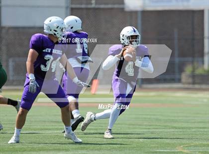 Thumbnail 2 in New Rochelle @ DePaul Catholic (Scrimmage) photogallery.