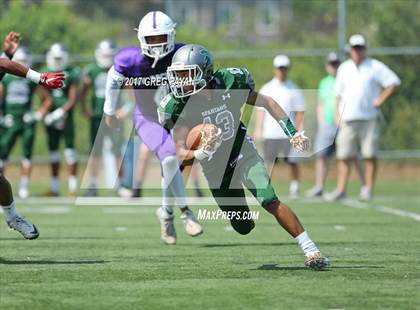 Thumbnail 3 in New Rochelle @ DePaul Catholic (Scrimmage) photogallery.