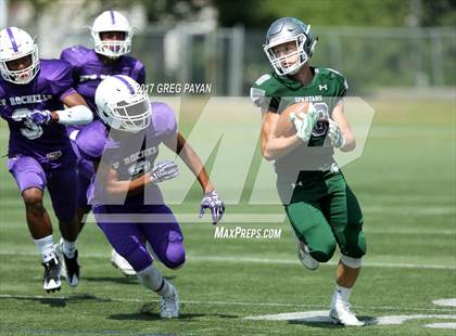 Thumbnail 2 in New Rochelle @ DePaul Catholic (Scrimmage) photogallery.