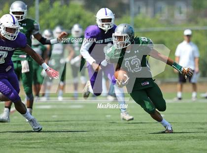 Thumbnail 1 in New Rochelle @ DePaul Catholic (Scrimmage) photogallery.