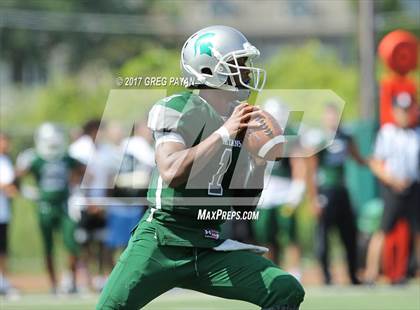 Thumbnail 1 in New Rochelle @ DePaul Catholic (Scrimmage) photogallery.