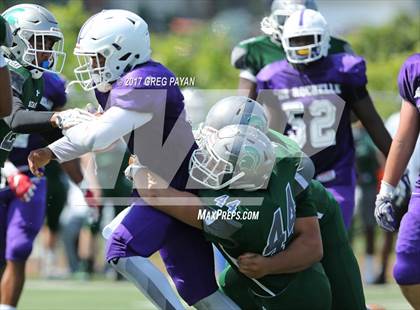 Thumbnail 1 in New Rochelle @ DePaul Catholic (Scrimmage) photogallery.