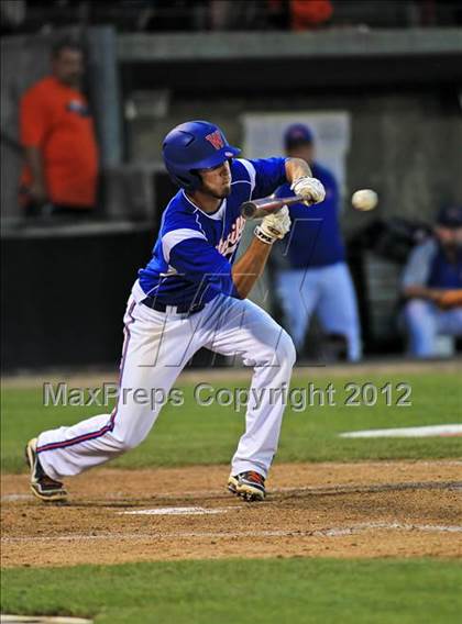 Thumbnail 2 in Whiteville vs. Randleman (NCHSAA 2A State Final - Game 1) photogallery.