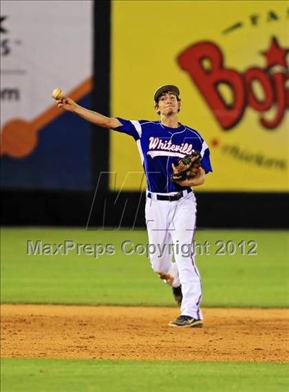 Thumbnail 1 in Whiteville vs. Randleman (NCHSAA 2A State Final - Game 1) photogallery.
