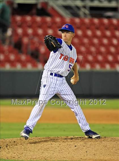 Thumbnail 1 in Whiteville vs. Randleman (NCHSAA 2A State Final - Game 1) photogallery.