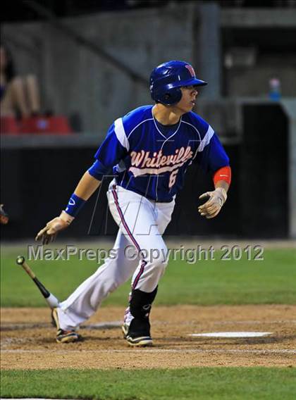 Thumbnail 1 in Whiteville vs. Randleman (NCHSAA 2A State Final - Game 1) photogallery.