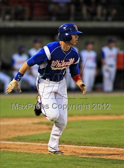 Thumbnail 2 in Whiteville vs. Randleman (NCHSAA 2A State Final - Game 1) photogallery.