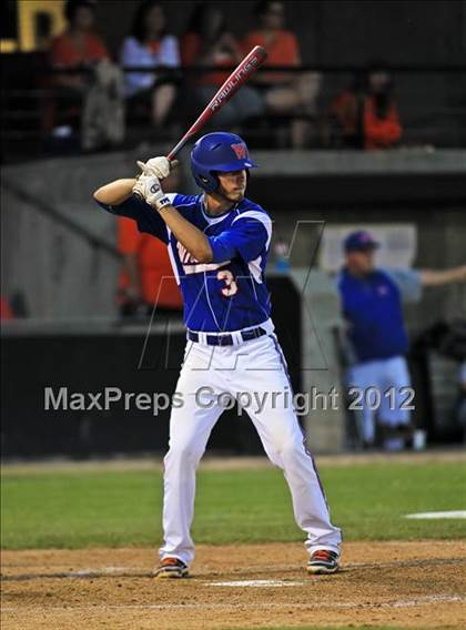 Thumbnail 1 in Whiteville vs. Randleman (NCHSAA 2A State Final - Game 1) photogallery.