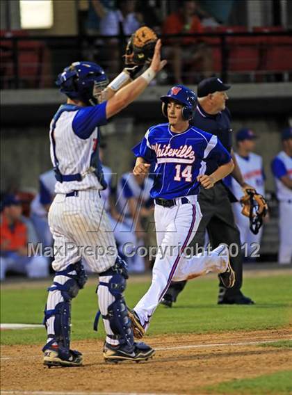Thumbnail 1 in Whiteville vs. Randleman (NCHSAA 2A State Final - Game 1) photogallery.