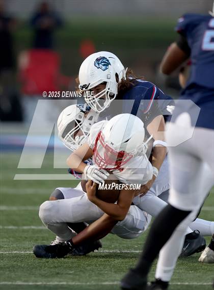 Thumbnail 2 in JV: McClatchy @ Destiny Christian Academy photogallery.