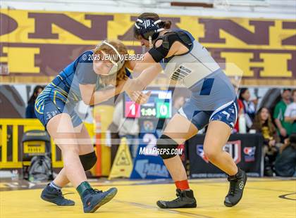 Thumbnail 1 in NIAA All Girls Southern Region Wrestling Qualifier (Prelim Day 2 PM Mat 2) photogallery.
