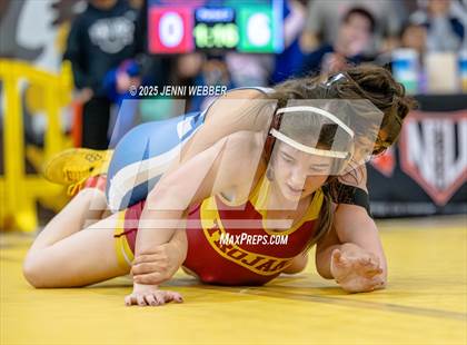 Thumbnail 1 in NIAA All Girls Southern Region Wrestling Qualifier (Prelim Day 2 PM Mat 2) photogallery.