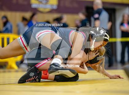 Thumbnail 1 in NIAA All Girls Southern Region Wrestling Qualifier (Prelim Day 2 PM Mat 2) photogallery.