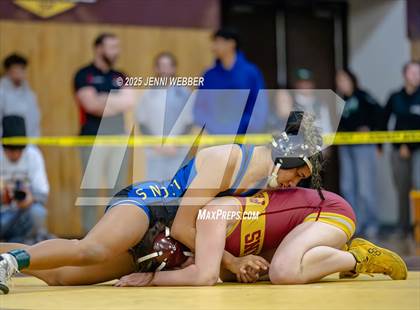 Thumbnail 1 in NIAA All Girls Southern Region Wrestling Qualifier (Prelim Day 2 PM Mat 2) photogallery.