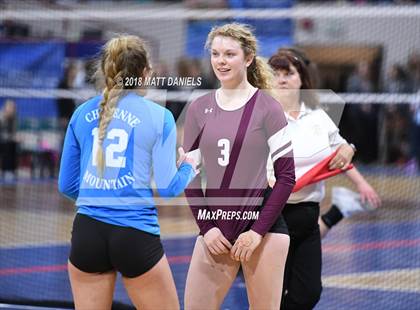 Thumbnail 1 in Evergreen vs. Cheyenne Mountain (CHSAA 4A Playoff) photogallery.