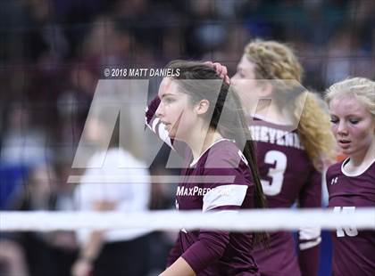 Thumbnail 1 in Evergreen vs. Cheyenne Mountain (CHSAA 4A Playoff) photogallery.