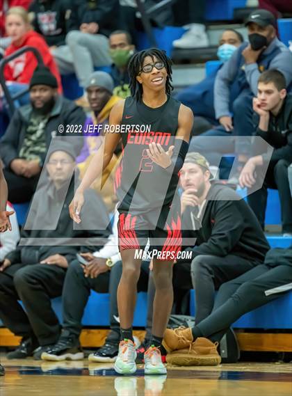 Thumbnail 3 in Benton Harbor vs. Edison Academy photogallery.