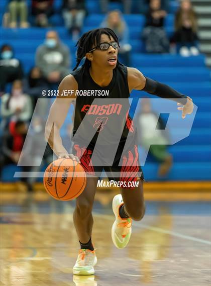 Thumbnail 2 in Benton Harbor vs. Edison Academy photogallery.